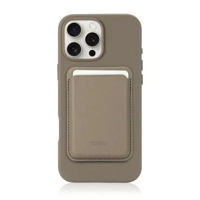 Cover Iphone 16 Pro Max Magsafe Case + Wallet Stand Torrii Koala - Gray